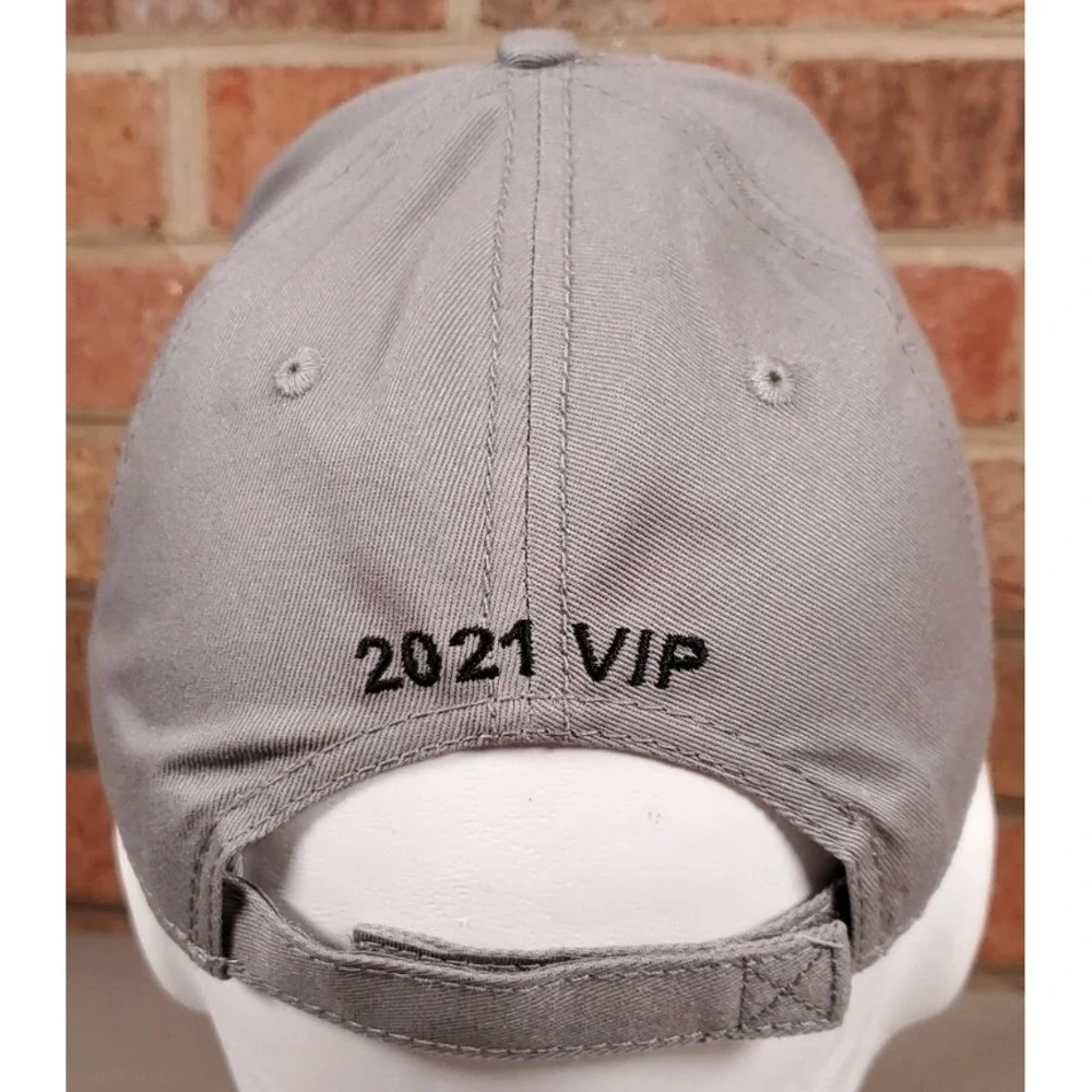Motul Racing 2021 Road Race Gray Strapback Hat Cap Petit Lemans Podium Club